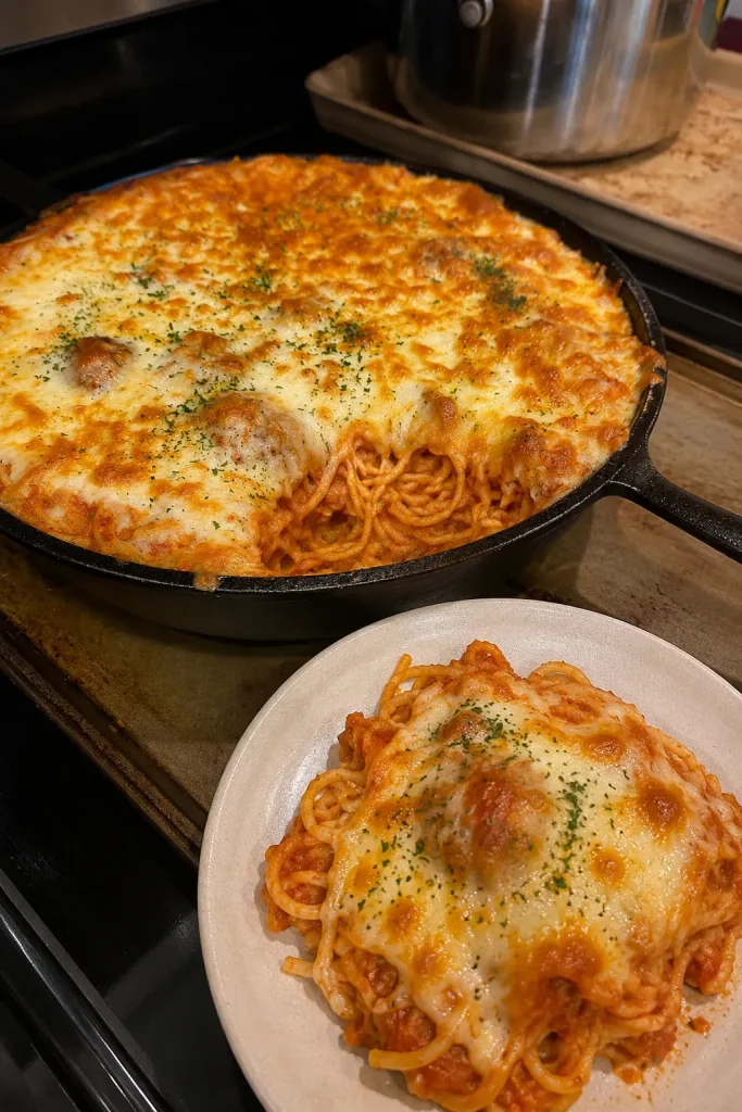 Baked Cream Cheese Spaghetti Recipe
