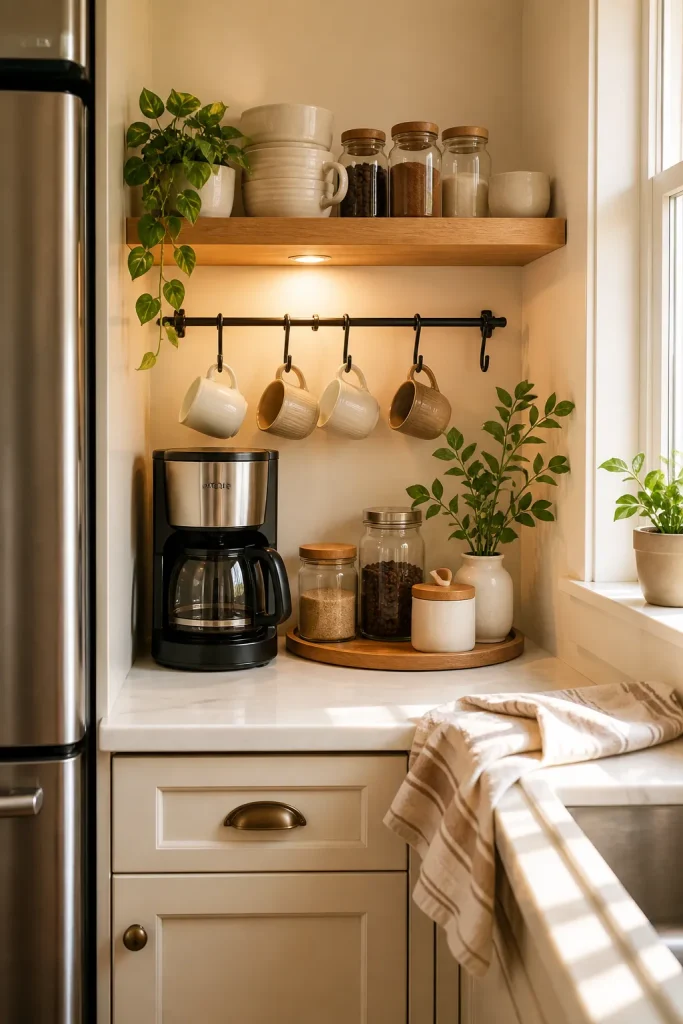 Create a Tiny Coffee Station
