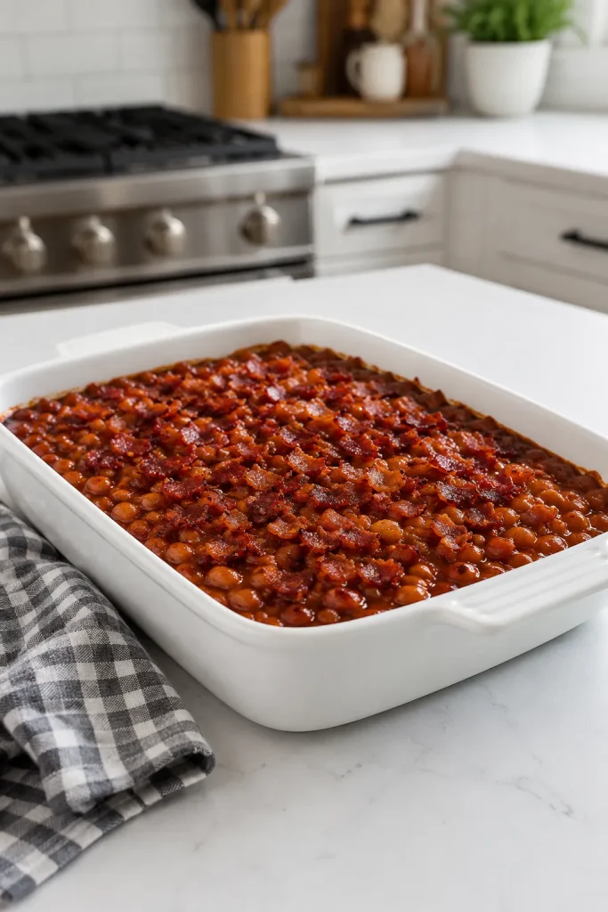 Brown Sugar and Bacon Baked Beans