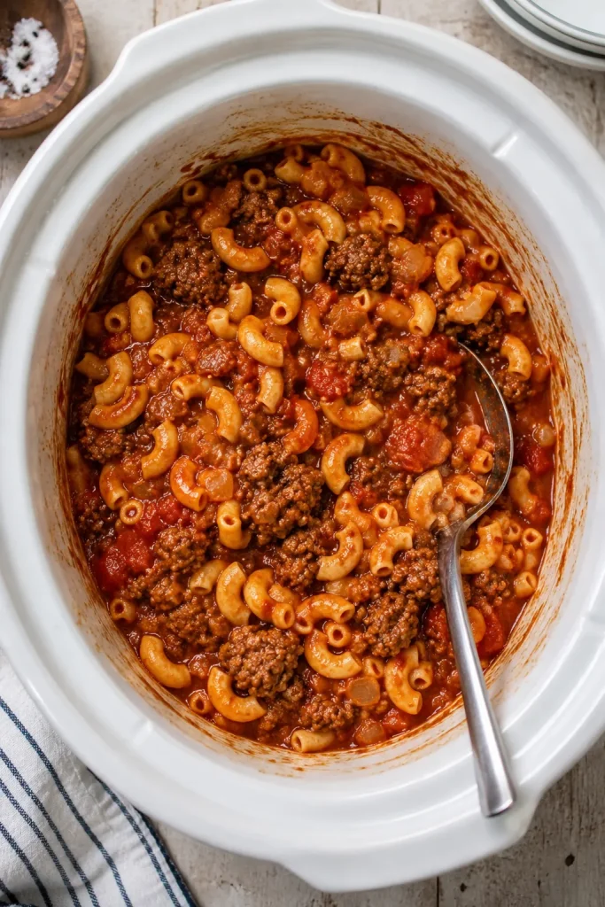 Slow Cooker 4-Ingredient Slumgullion