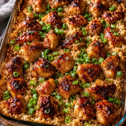 Teriyaki Chicken Casserole