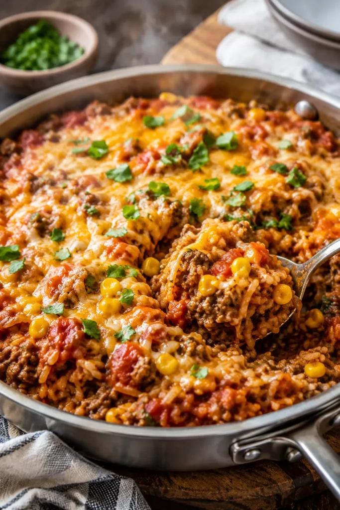 One Pot Mexican Rice Casserole