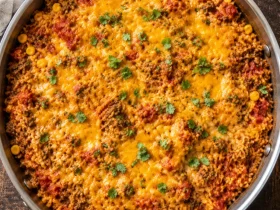 One Pot Mexican Rice Casserole
