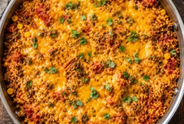 One Pot Mexican Rice Casserole