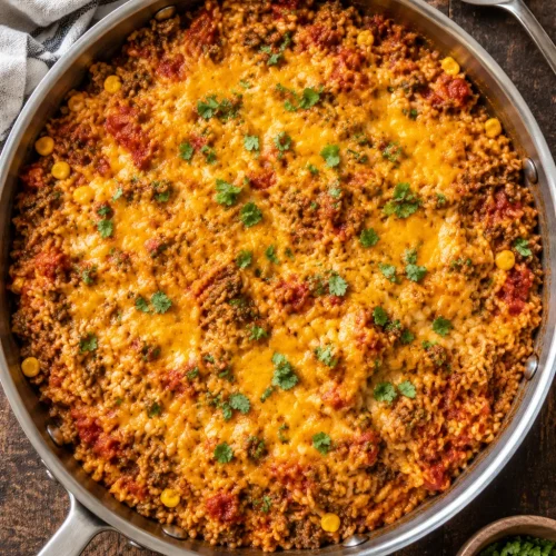 One Pot Mexican Rice Casserole