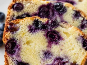 Blueberry Cream Cheese Loaf