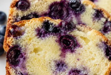 Blueberry Cream Cheese Loaf
