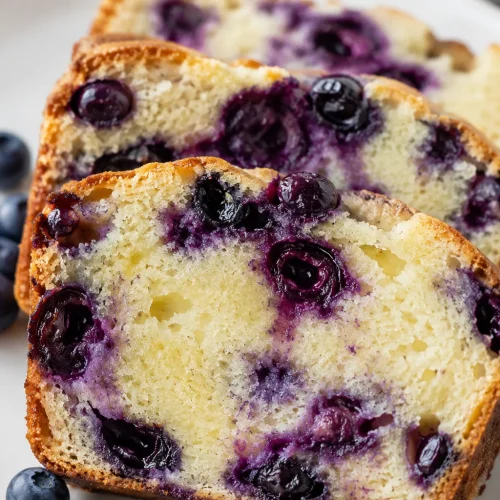 Blueberry Cream Cheese Loaf