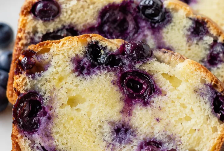 Blueberry Cream Cheese Loaf