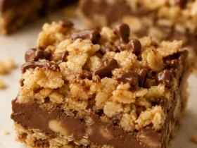 No Bake Chocolate Oat Bars