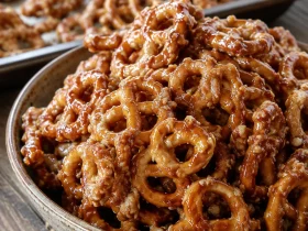Butter Toffee Pretzels
