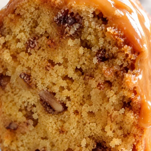 Brown Sugar Carmel Pound Cake