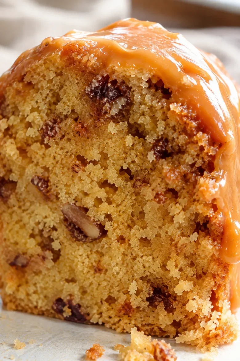 Brown Sugar Carmel Pound Cake