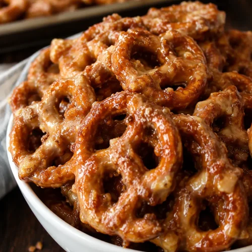 Butter Toffee Pretzels