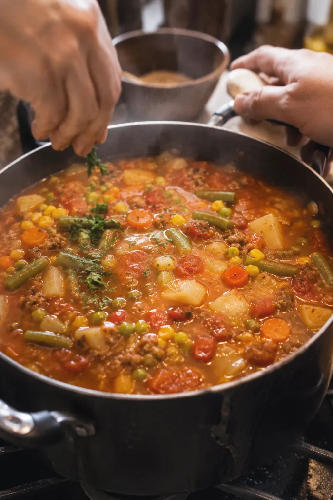 Best Ever Easy Vegetable Beef Soup