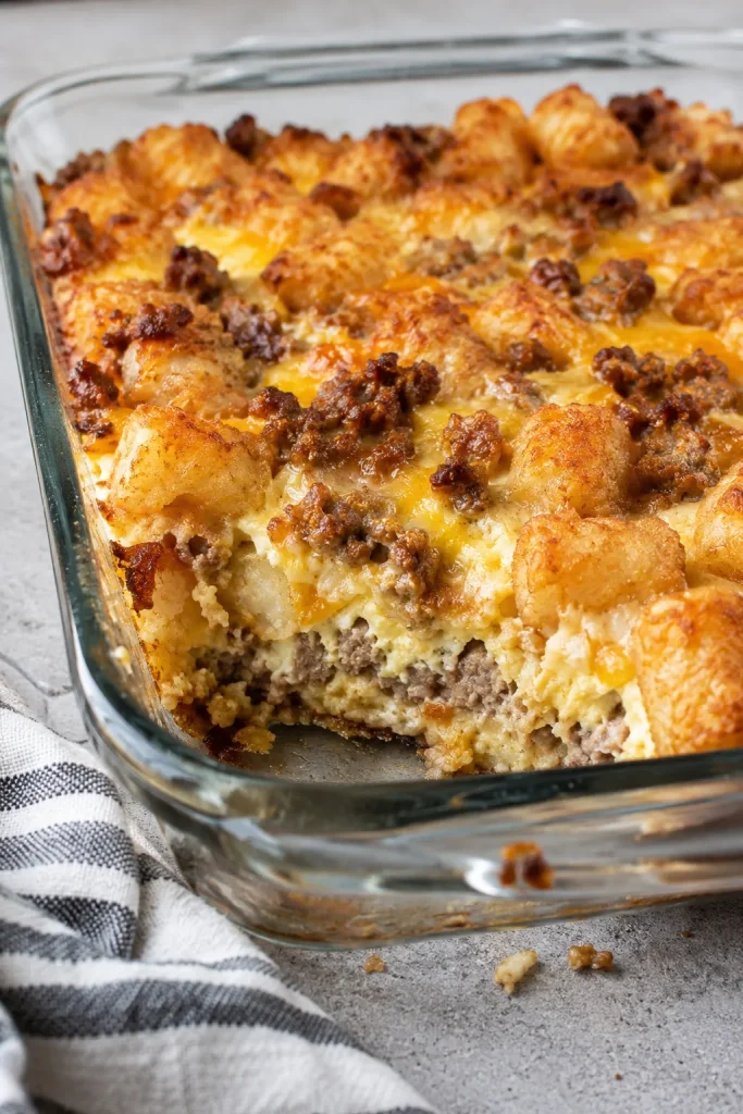 Tater Tot Breakfast Casserole