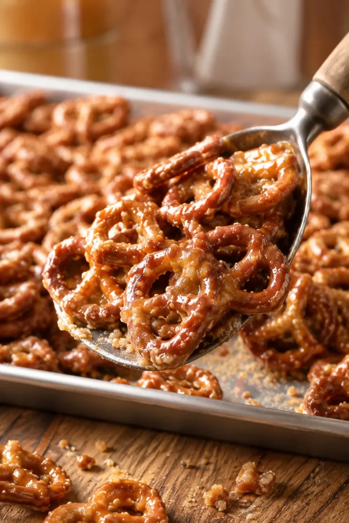 Butter Toffee Pretzels