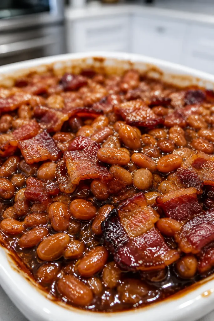 Brown Sugar and Bacon Baked Beans