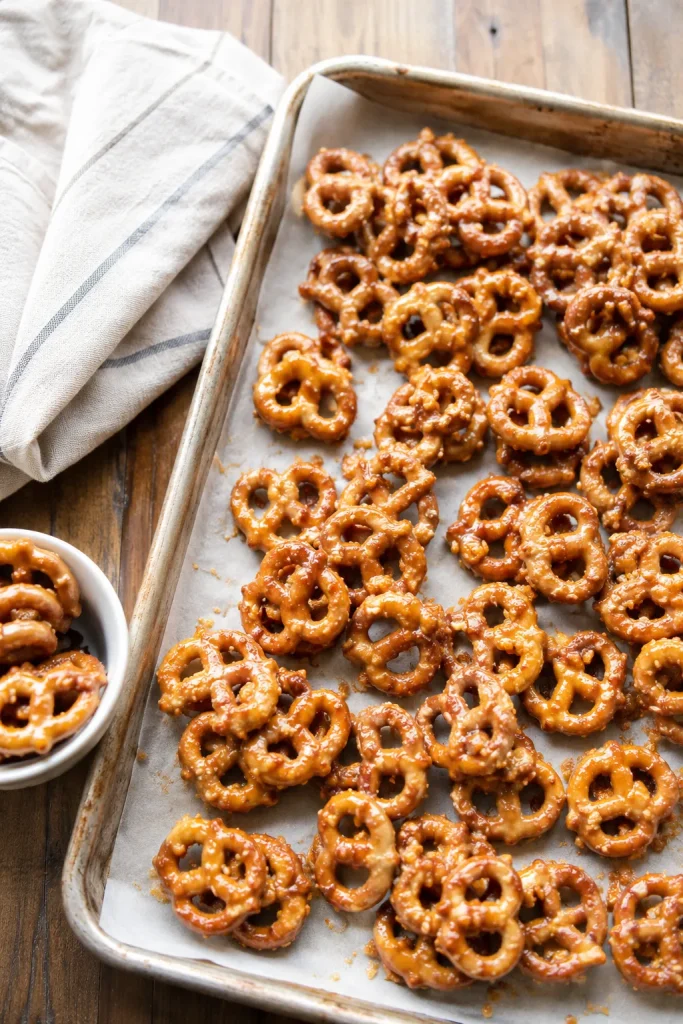 Butter Toffee Pretzels