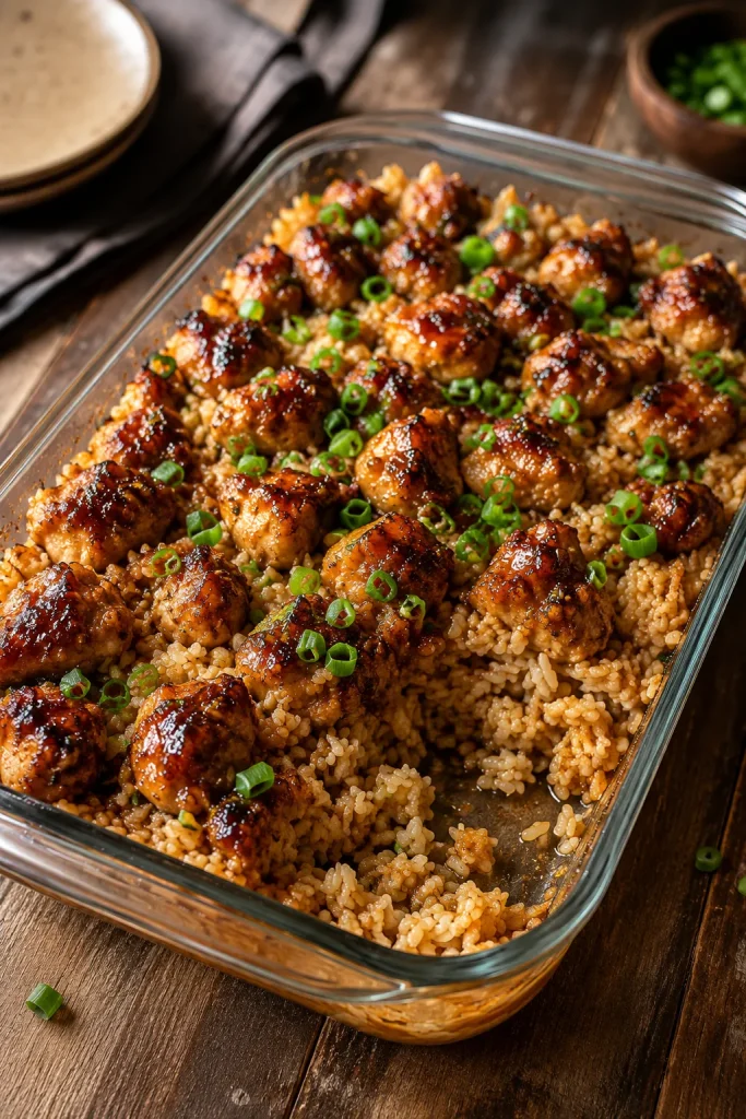 Teriyaki Chicken Casserole