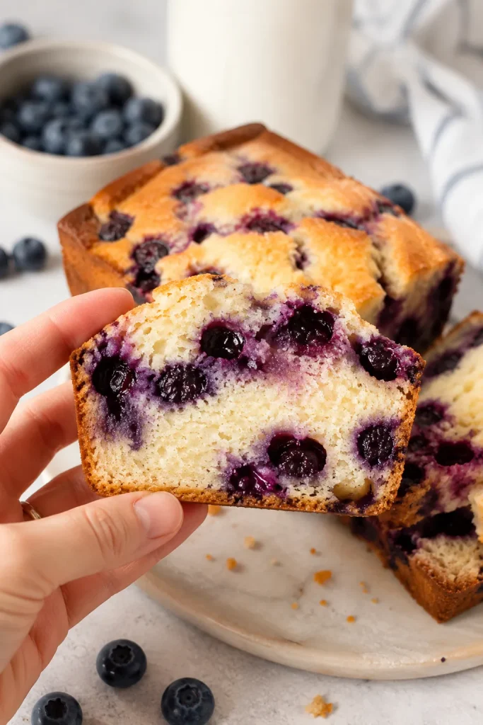 Blueberry Cream Cheese Loaf