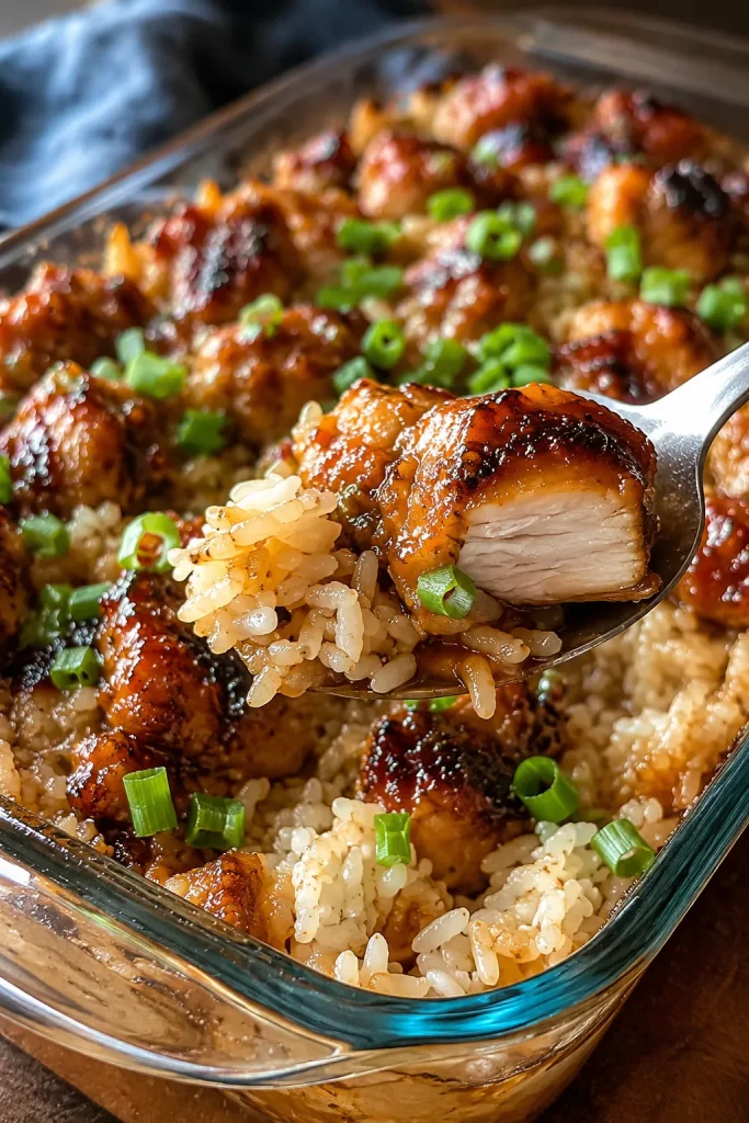 Teriyaki Chicken Casserole