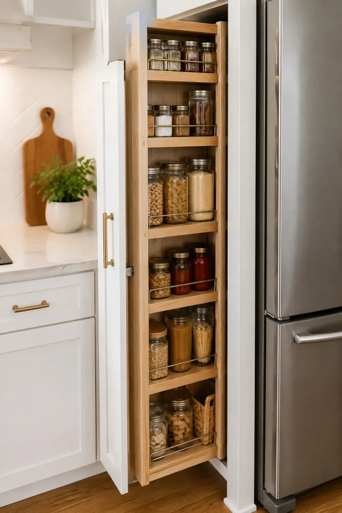 Add a Narrow Pantry Cabinet