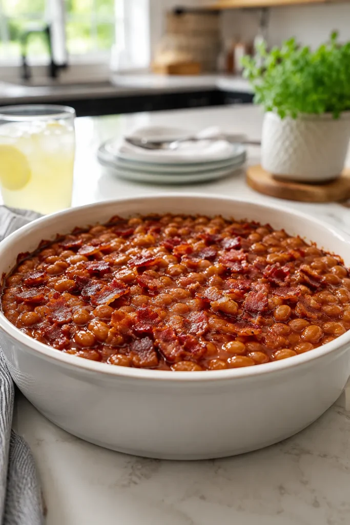Brown Sugar and Bacon Baked Beans