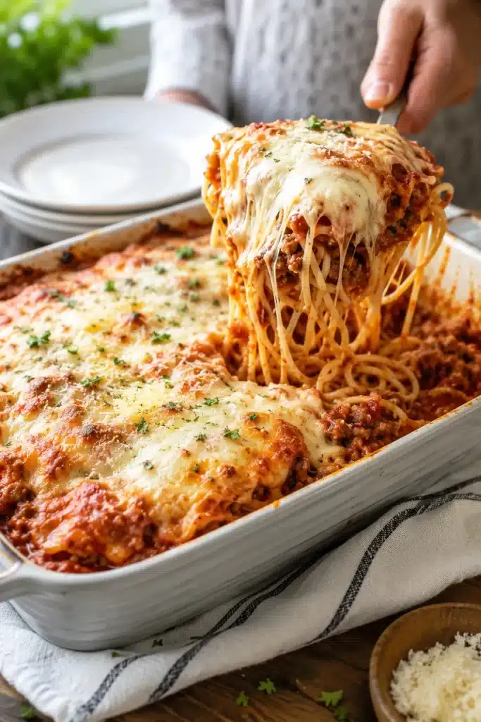 Baked Spaghetti Casserole