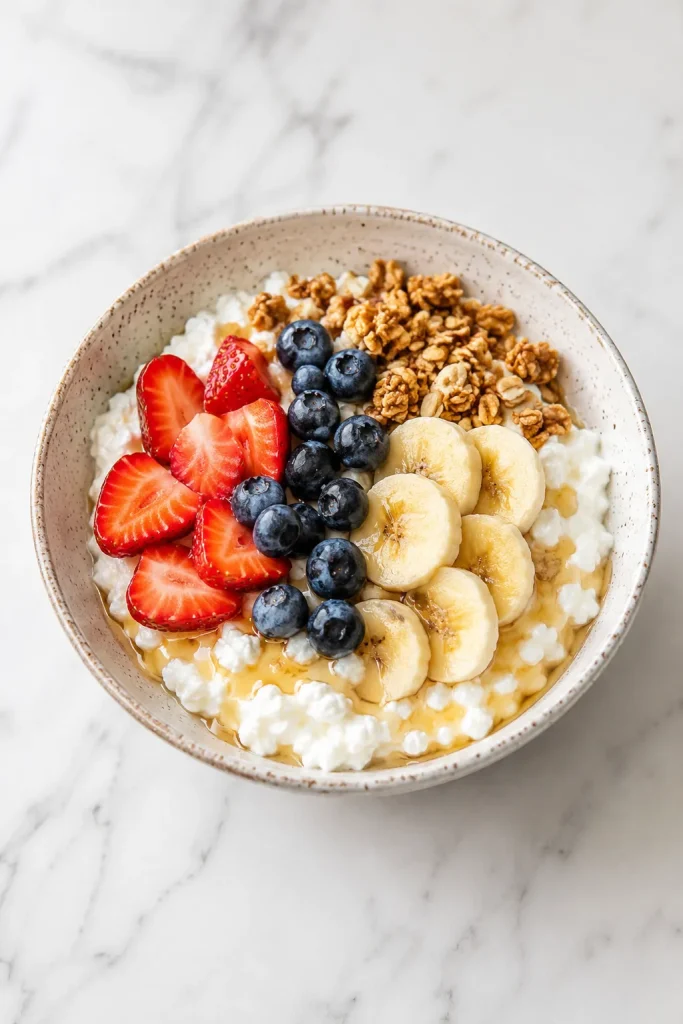 Cottage Cheese Breakfast Bowl