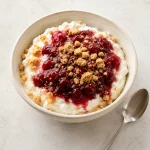 Cottage Cheese Cheesecake Bowl