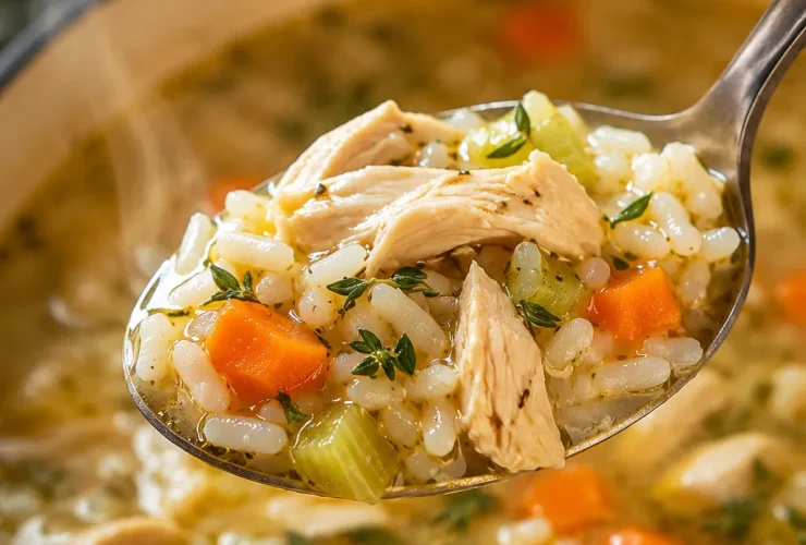 Chicken Rice Soup