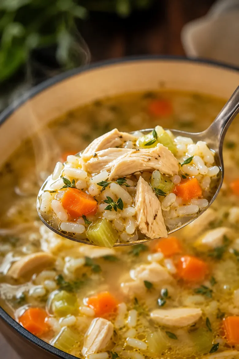 Chicken Rice Soup