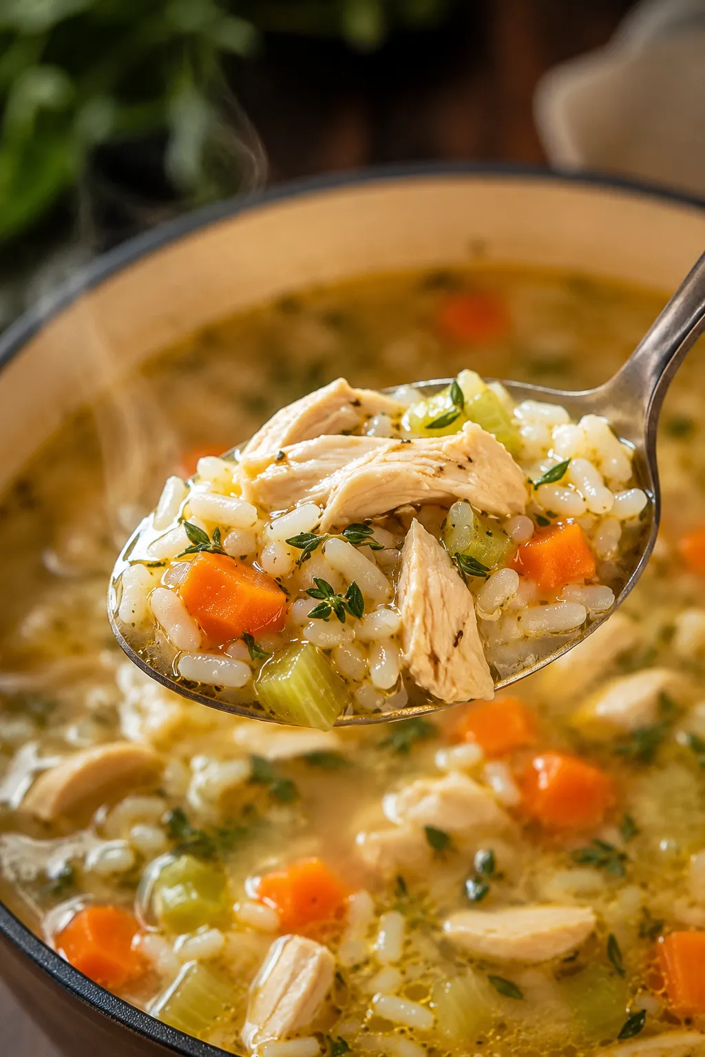 Chicken Rice Soup