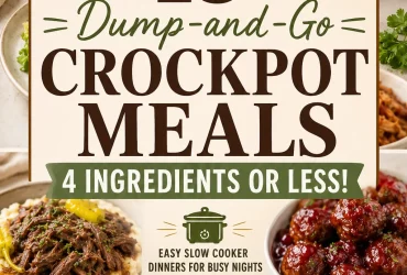 15 Dump-and-Go Crockpot Meals
