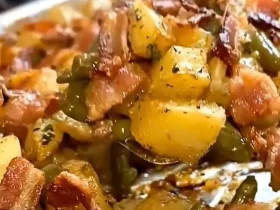 Country Ranch Green Beans Potatoes with Bacon