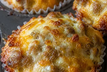 Sausage Muffins with Bisquick