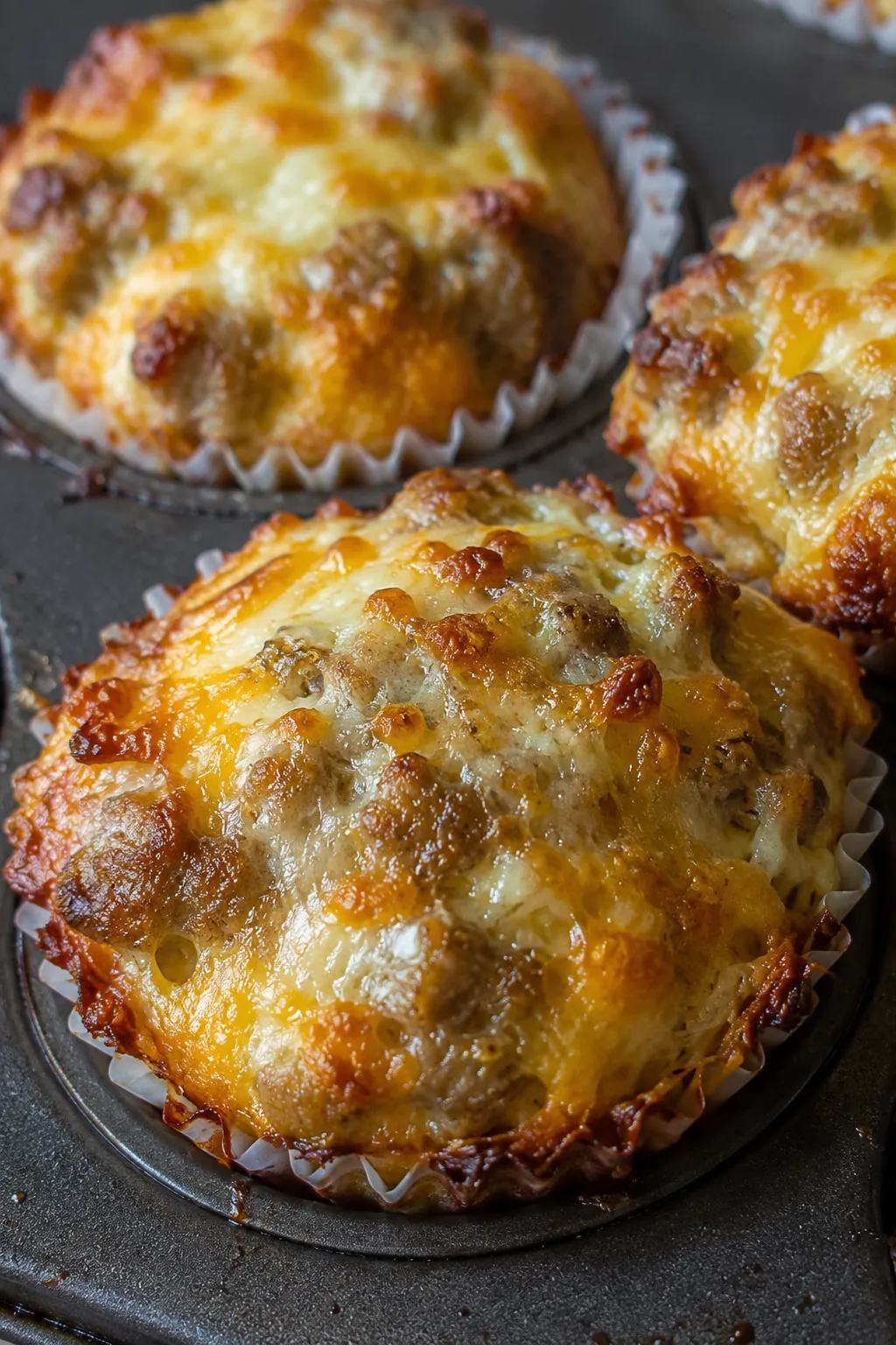 Sausage Muffins with Bisquick