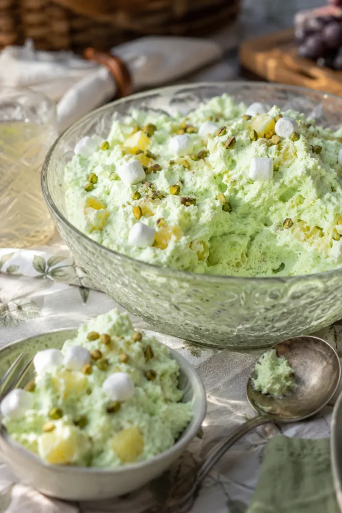 Old-Fashioned Pistachio Pineapple Jello Salad