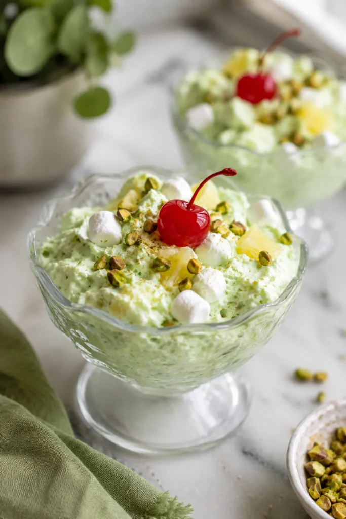 Old-Fashioned Pistachio Pineapple Jello Salad