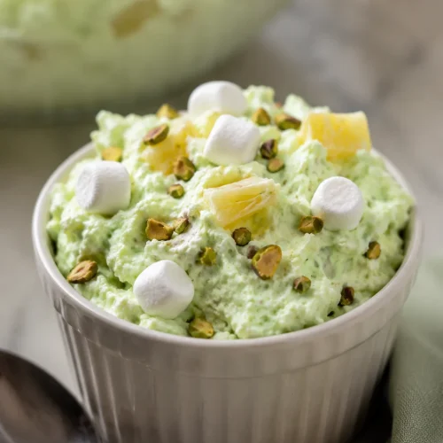 Old-Fashioned Pistachio Pineapple Jello Salad