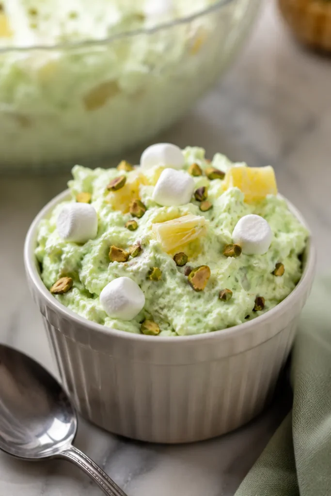 Old-Fashioned Pistachio Pineapple Jello Salad