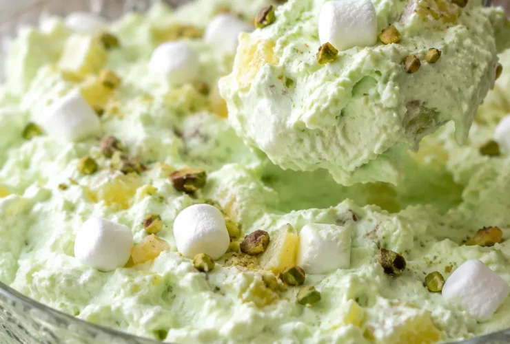 Old-Fashioned Pistachio Pineapple Jello Salad