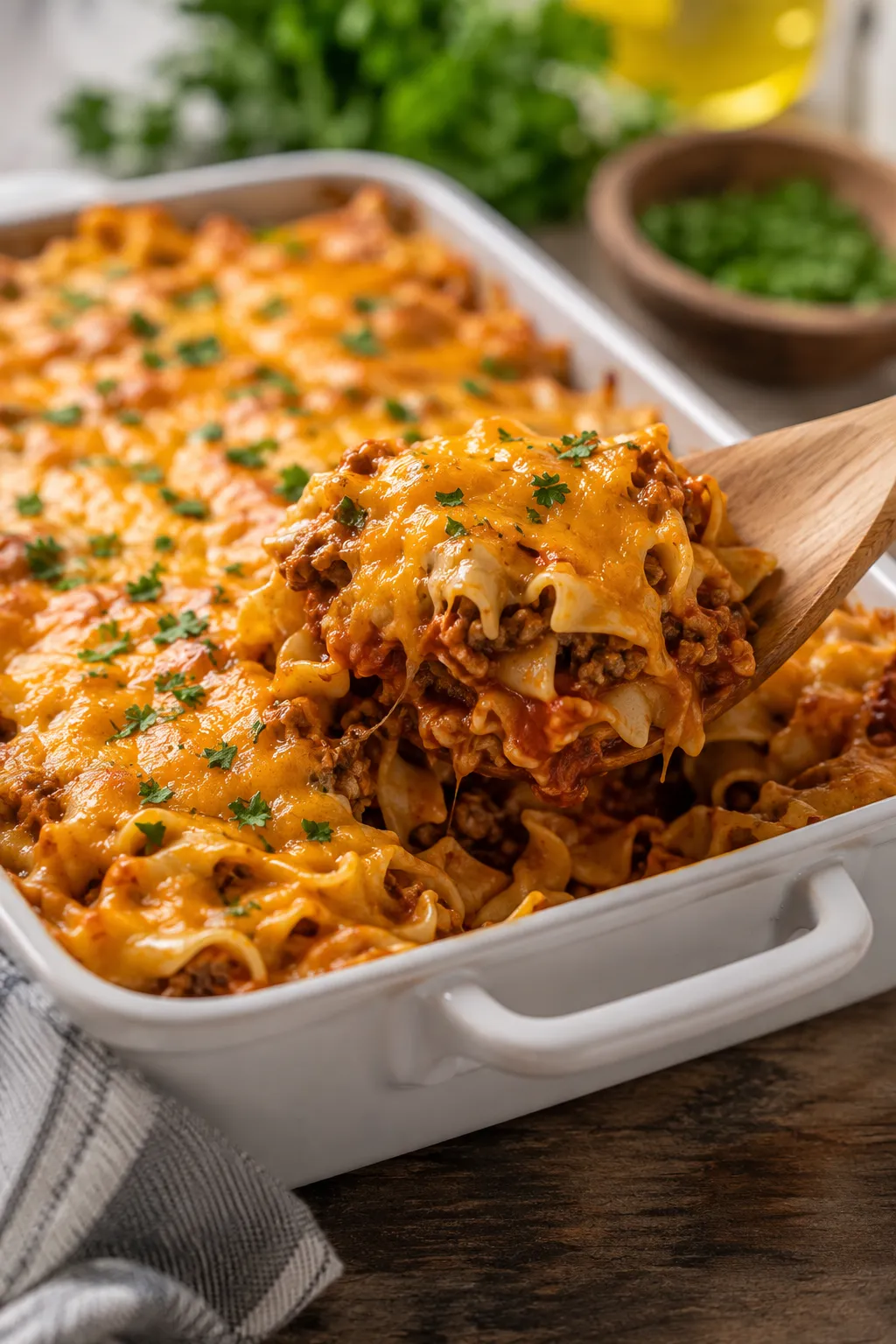 Sour Cream Beef Noodle Casserole