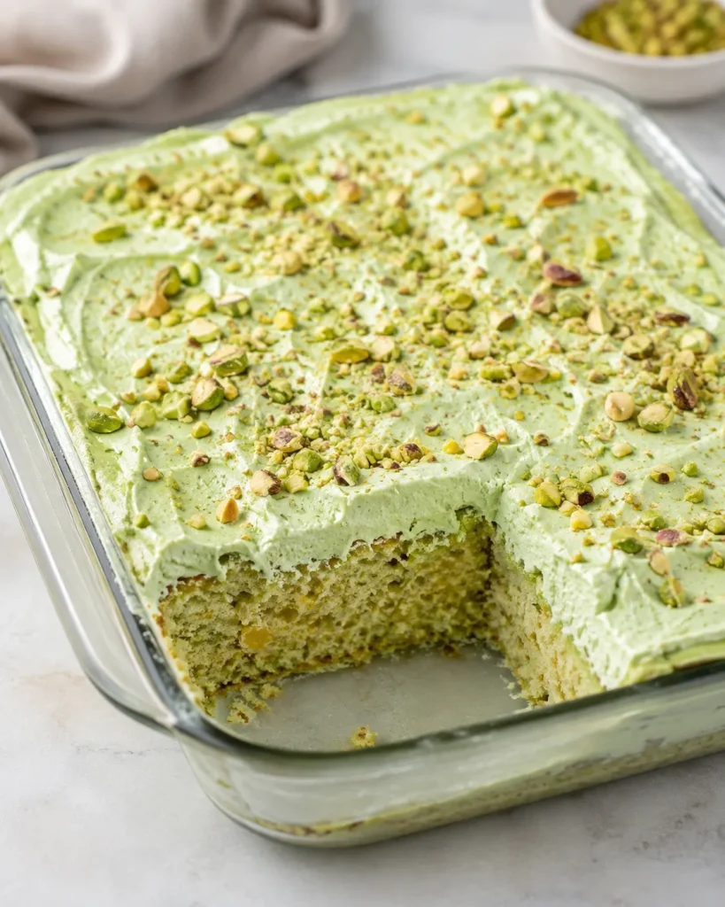 Pistachio Pineapple CakeÂ