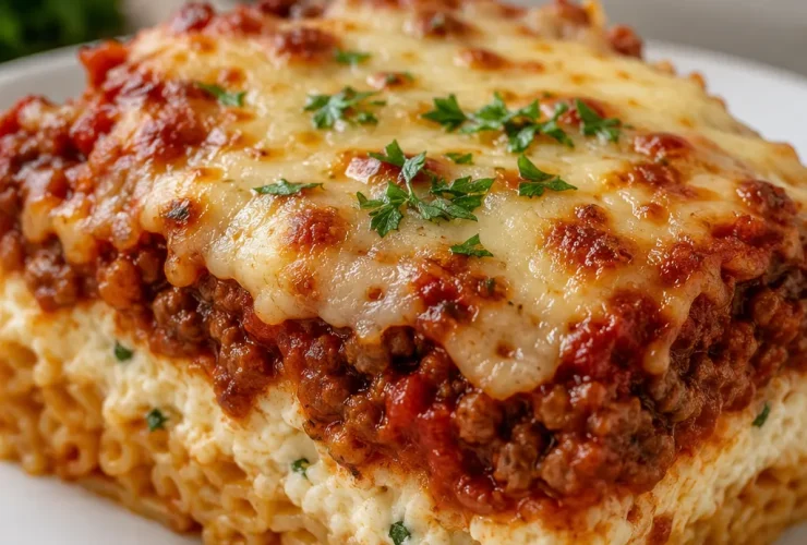 Baked Spaghetti Pie