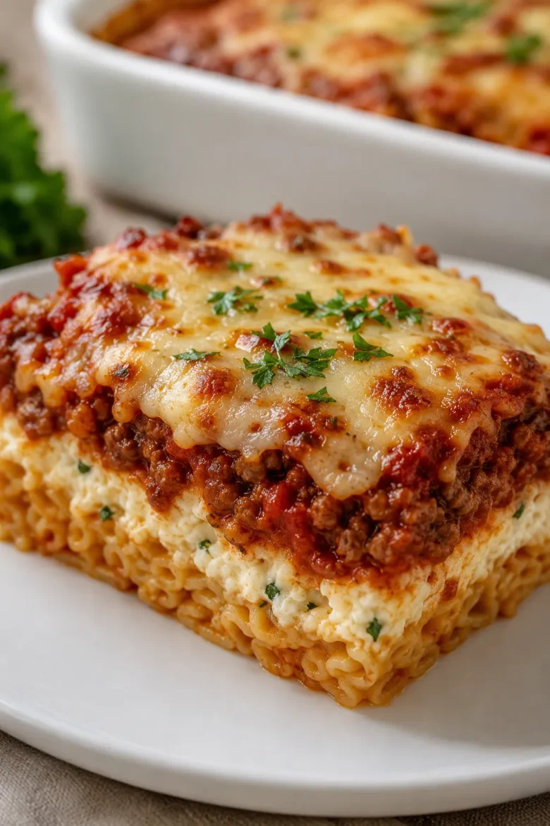 Baked Spaghetti Pie