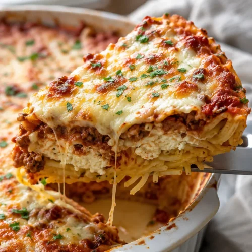 Baked Spaghetti Pie
