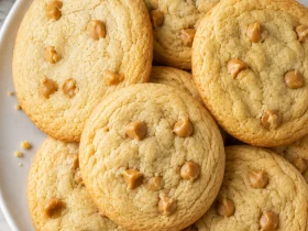 Butterscotch Shortbread Cookies