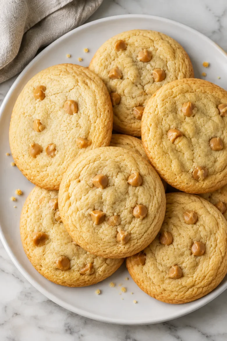 Butterscotch Shortbread Cookies